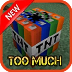 too much tnt mod mcpe android application logo